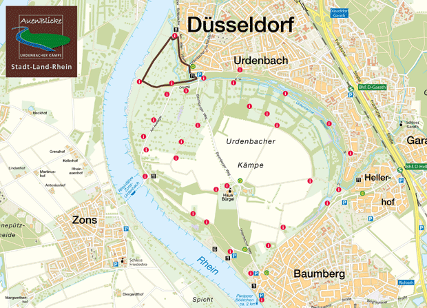 Auenblicke Erlebnisroute Stadt-Land-Rhein